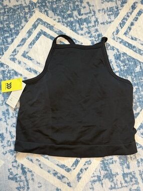 New Black Cropped Active top from Target
